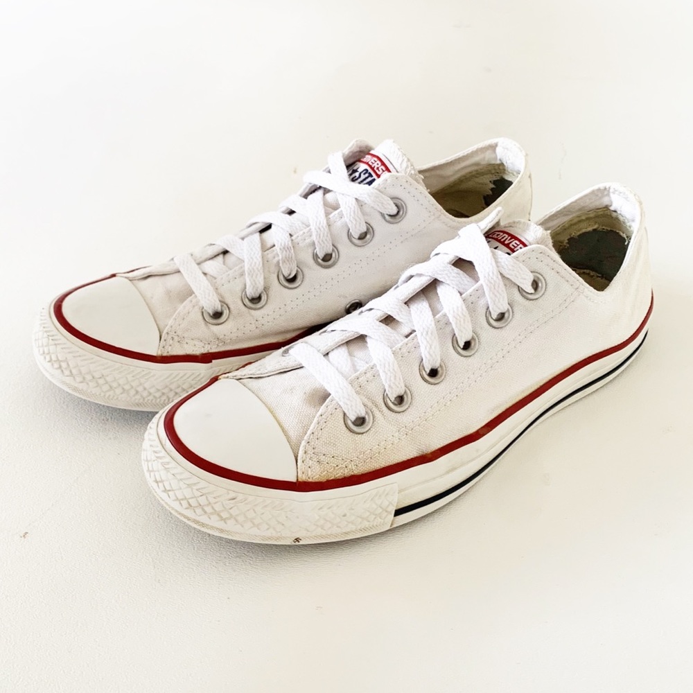 Converse Chuck Taylor All Star Ox White Size 7.5 - Picture 5 of 8
